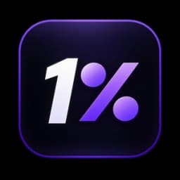 The approved 1% progression mark